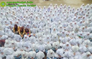 Doa Bersama Pengasuh Sebelum UNBK Dengan Khusyu' mereka berdoa
