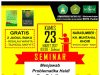 UNTUK UMUM! Seminar Problematika Haidl & Pelatihan Merawat Janazah Seminar Haidl dan Perawatan janazah