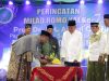 Peringatan Milad Romo Yai Abdul Ghofur ke-72 dan Pelantikan Pengurus Organisasi Daerah Pemotongan Tumpeng dalam Milad Abah Yai Ghofur yang ke-72