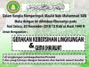 Gerakan Kebersihan Lingkungan & Gema Shalawat maulid bersih