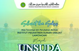 UNSUDA Resmi Berdiri, Institut Pesantren Sunan Drajat Lamongan Bertransformasi Menjadi Universitas