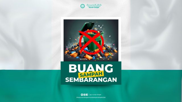 Buanglah sampah pada tempatnya