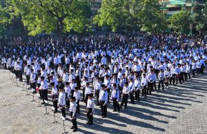 600 calon santri baru pondok pesantren sunan drajat lamongan melaksanakan tes PSB gelombang 1
