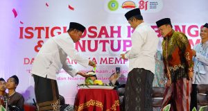 PP. Sunan Drajat Tutup Rangkaian Lomba HUT RI ke-81 dengan Tasyakuran dan Pemotongan Tumpeng