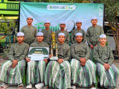 Grub Banjari AL MUQTASIMA PP Sunan Drajat Raih Juara 3 Festival Al Banjari Pelajar U17 Se-Jawa Timur Pondok Pesantren Maslakul Huda