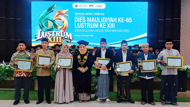 Penghargaan Pesantren Pemberdayaan Ekonomi dan Kemandirian Usaha dari UIN Malang