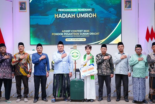 PP. Sunan Drajat Hadiahkan Umroh pada Peserta Terbaik AEXIST Contest 2026